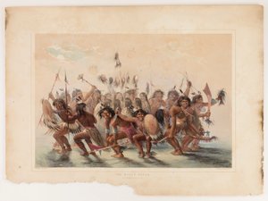 Tanec skalpů od George Catlin