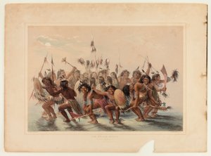 Tanec skalpů od George Catlin