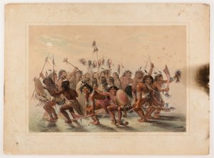 Tanec skalpů od George Catlin