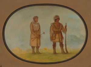 Dva čerokíští náčelníci, 18611869. od George Catlin