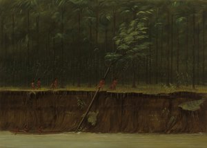 Pohled na Dolní Mississippi, 18611869. od George Catlin