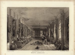 Naworth, Cumberland (litotinta) od George Cattermole