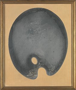 George III Irisches Silber: George Chinnery Palette, präsentiert dem Künstler von den Künstlern von Dublin, 27. Juli 1801