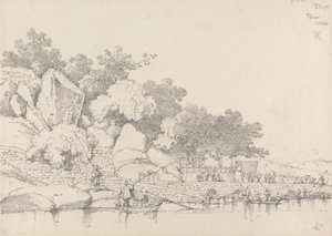 Lap House, Inner Harbour, Macao od George Chinnery