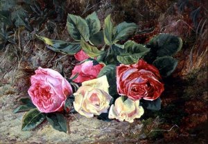 Růže, 1865 (olej)
