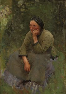 Chvilka odpočinku od George Clausen