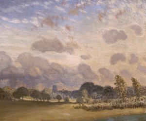 Clavering Church, c1908. od George Clausen