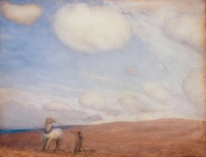 Orba na Downs od George Clausen