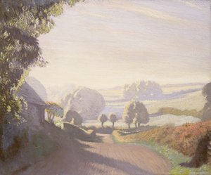 září ráno, pole od George Clausen