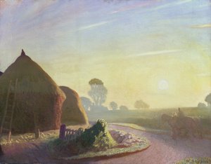 Východ slunce v září od George Clausen