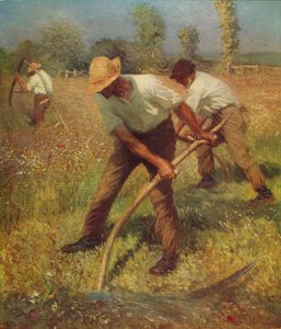 Sekačky, c1891, c1915 od George Clausen