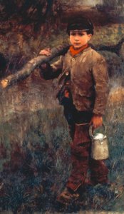 Woodmanův chlapec od George Clausen
