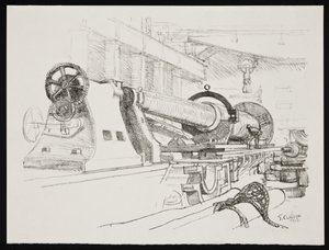 Soustružení velké zbraně od George Clausen