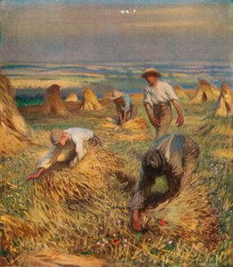Vázání snopů, 1902, 1923.