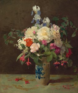 Váza s květinami, 1875.