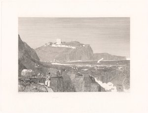 Dover ze Shakespearova útesu od George Cooke