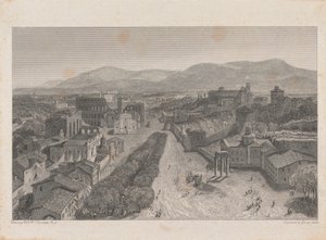 Forum Romanum z věže Kapitolu