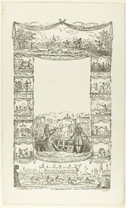 Anekdoty: Hranice pro titulní stránku od George Cruikshank