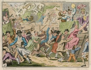 Bartolomějský veletrh, Londýn od George Cruikshank
