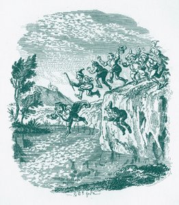 Bratři Grimmové Dětské a od George Cruikshank