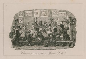 Znalci v prodeji tisku od George Cruikshank