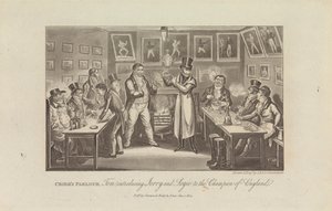 Cribbův salon od George Cruikshank