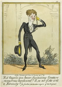 D_d Angelic pon honor-Fascinating Creature Monstrous Handsome!! od George Cruikshank