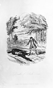 Death of Black Bess, ilustrace z 