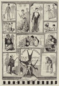 Každý svou vlastní pantomimu od George Cruikshank