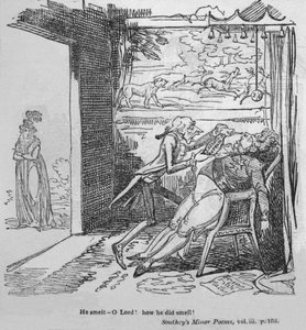 Voněl – ó Pane! Jak voněl!, c1820. od George Cruikshank