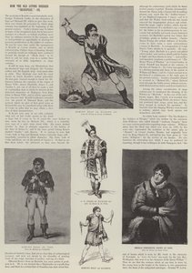 Jak Staří herci oblékali Shakespeara od George Cruikshank
