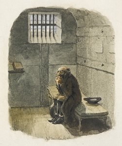 Ilustrace k filmu "Oliver Twist" od George Cruikshank