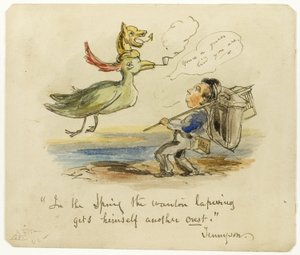 Na jaře si čejka chocholatá pořídí další erb. od George Cruikshank