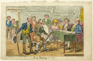 Irská slušnost! ! ! ne. 1 od George Cruikshank
