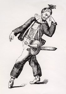 Kasper Punch, 19. století. od George Cruikshank