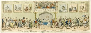 La Belle Assemblée od George Cruikshank