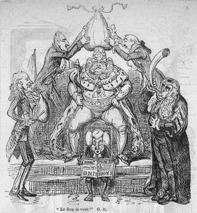 Roy to chce! G.R., c1820. od George Cruikshank