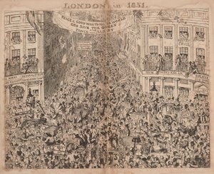 Londýn od George Cruikshank
