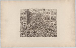 Londýn, v roce 1851, 1851, 1851. od George Cruikshank