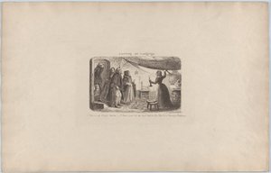 Hledám ubytování, 1851., 1851. od George Cruikshank