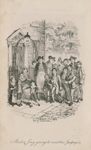 Mistr Joey jde navštívit svého Godpapa od George Cruikshank