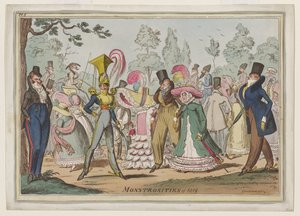 Zrůdnosti roku 1819 od George Cruikshank