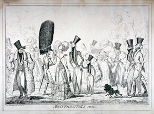 Monstrosity roku 1821, 1835. od George Cruikshank