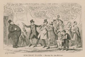 Nový Saint Giles od George Cruikshank