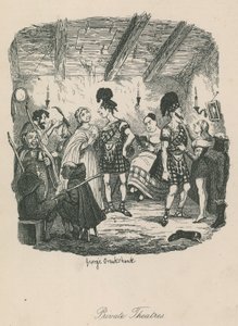 Soukromá divadla od George Cruikshank