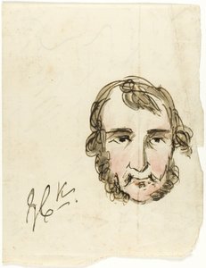 Autoportrét od George Cruikshank