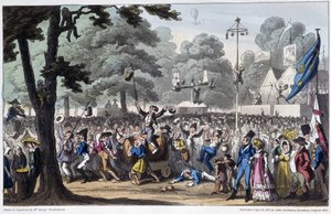 St Louis Fête: la canaille - v “” Život v Paříži” od Davida Careyho, Londýn od George Cruikshank