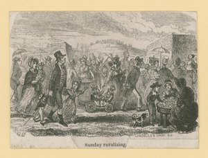 Nedělní ruralizace od George Cruikshank