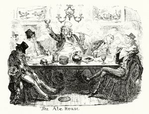 The Ale House (rytina) od George Cruikshank