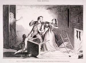 "Láhev", 1847 od George Cruikshank